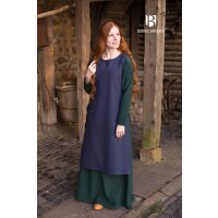 Mittelalter Kleid Typ Überkleid Haithabu Blau L