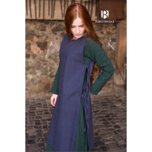 Mittelalter Kleid Typ Überkleid Haithabu Blau XXL