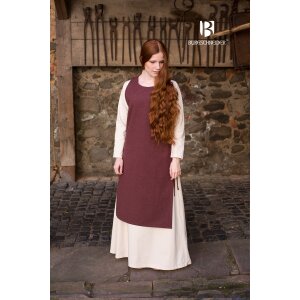 Mittelalter Kleid Typ Überkleid Haithabu Braun L