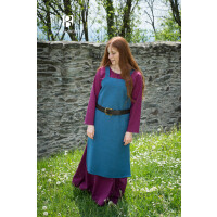 Wikinger Kleid Typ Trägerkleid Frida Baumwolle Meerblau S