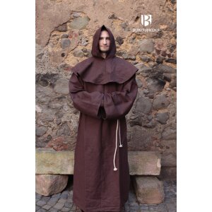 Mönchskutte Habit Franziskus Braun L/XL