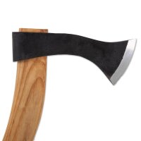 viking throwing axe with leather scabbard 50 cm