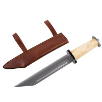 Viking Scrama Seax with bone handle