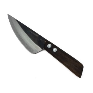 Handmade mincing knife with 16cm blade