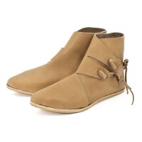 Half-Boots early medieval natural brown 42