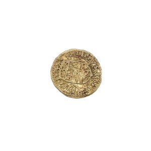 Replica gold doubloon 16th century philippus II. dei gratia