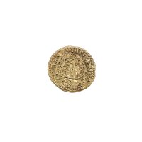 Replica gold doubloon 16th century philippus II. dei gratia