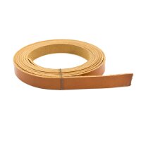 Leather straps, light brown 15mm