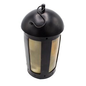 Medieval horn lantern round