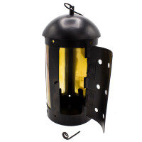 Medieval horn lantern round