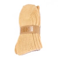 2 pair knitted wool socks