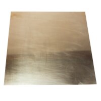 Messingblech 200 x 200 x 1,0 mm