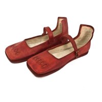 Cow mouth shoes 16th century landsknecht korduan red Size 42