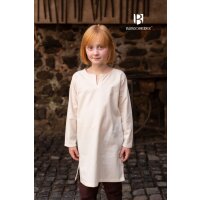 Children medieval under tunic Leifsson natural white 104