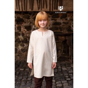 Children medieval under tunic Leifsson natural white 116