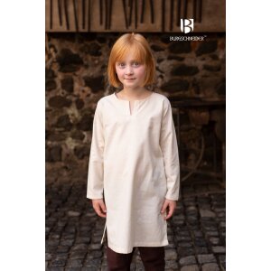 Children medieval under tunic Leifsson natural white 116