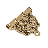 Viking bronze needle case jelling style 10th century
