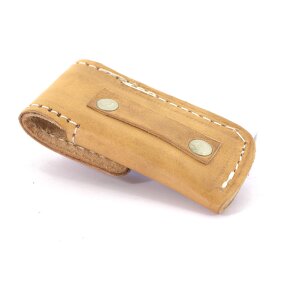 Leather scabbard for small folding kinves 9cm