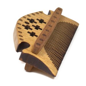 Early medieval wooden comb  6th-7th century