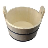 Wooden tub 15l 34cm high