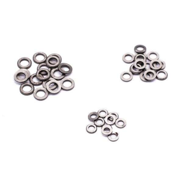 Steel washer for riveting different sizes