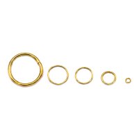 Ring made of brass 1cm
