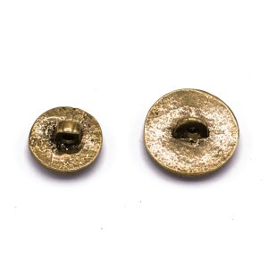 Napoleonic disc button 111. line regiment brass 18th century 22mm