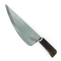 Handmade mincing knife with cramp handle 20cm blade