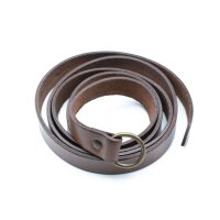 simple Medieval belt with ring L 160cm W 2.3cm