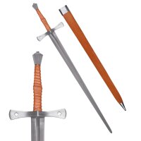 Mittelalter Schwert Typ Sp&auml;tmittelalter Shrewsbury 15. Jh Deko inkl. Lederscheide