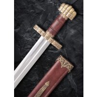 Viking sword type Haithabu 9th century decorational incl. scabbard