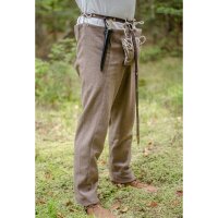 Late medieval pants 15th century brown S