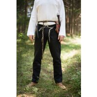 Late medieval pants 14th-15th century black S