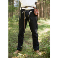 Late medieval pants 14th-15th century black L