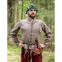 Late medieval doublet brown L