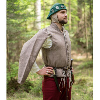 Late medieval doublet brown XL