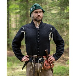 Late medieval doublet black XL