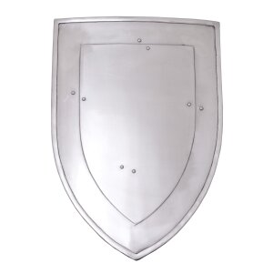 Wappenschild aus Stahl mit Innenpolster