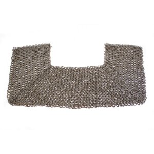 Chainmail collar, flat rings with round rivets, Ø...