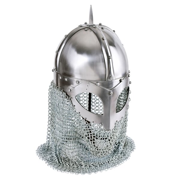 Viking spectical helmet, with aventail, 2 mm steel - battle ready