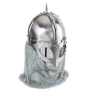 Viking spectical helmet, with aventail, 2 mm steel -...