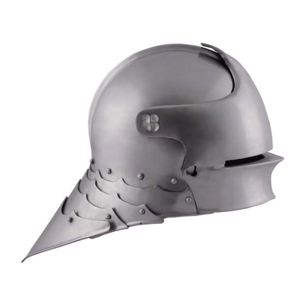 German Sallet, circa 1490, 1.6 mm steel - battle ready