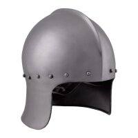 English Archer Helmet, 15. Century, 1.6 mm steel