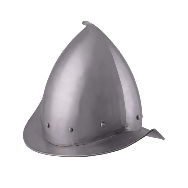 Peaked Morion helmet with leather liner