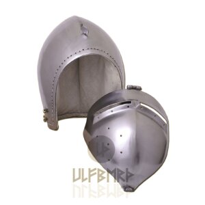 Klappvisor bascinet, 2 mm steel L