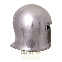 Italian Barbute, circa 1440 AD, 2 mm Steel M