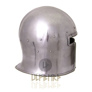 Italian Barbute, circa 1440 AD, 2 mm Steel L