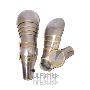 1 Pair Late Medieval Steel Arm Harness