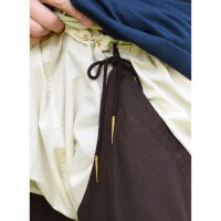 Medieval chausses or pants with laces made of cotton, brown