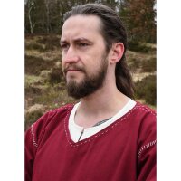 Medieval Kragelund Tunic Askur, long-sleeved, wine red